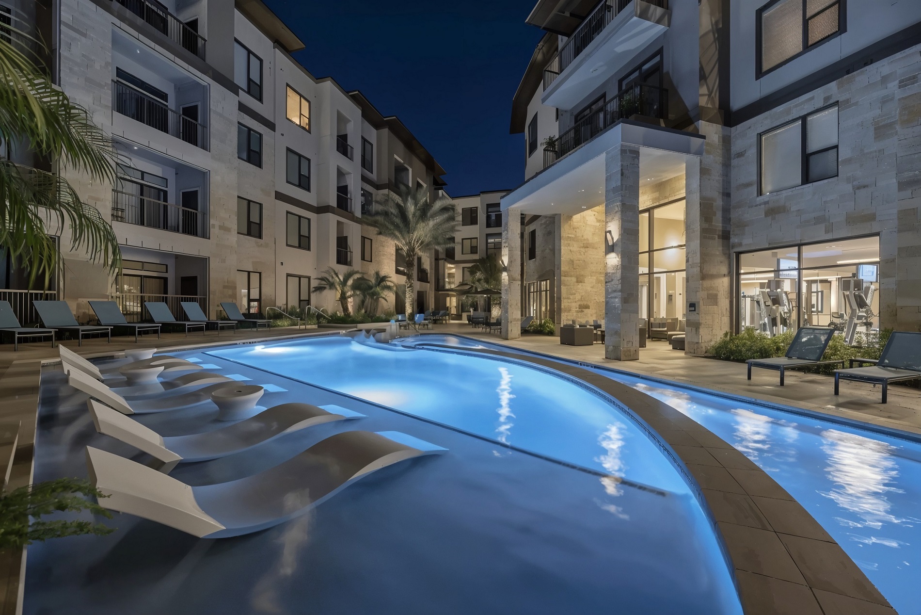 Hero Image of a community with pool